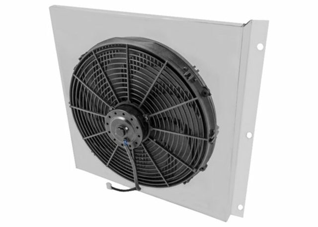 t Fits 1947-1954 Chevrolet Truck; Aluminum Shroud With Fan - V8 AFS54C1 Brothers Trucks