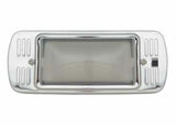 1947-1954 Chevrolet Truck Dome Lamp Assembly-With Glass Lens-Chrome DLH47CH
