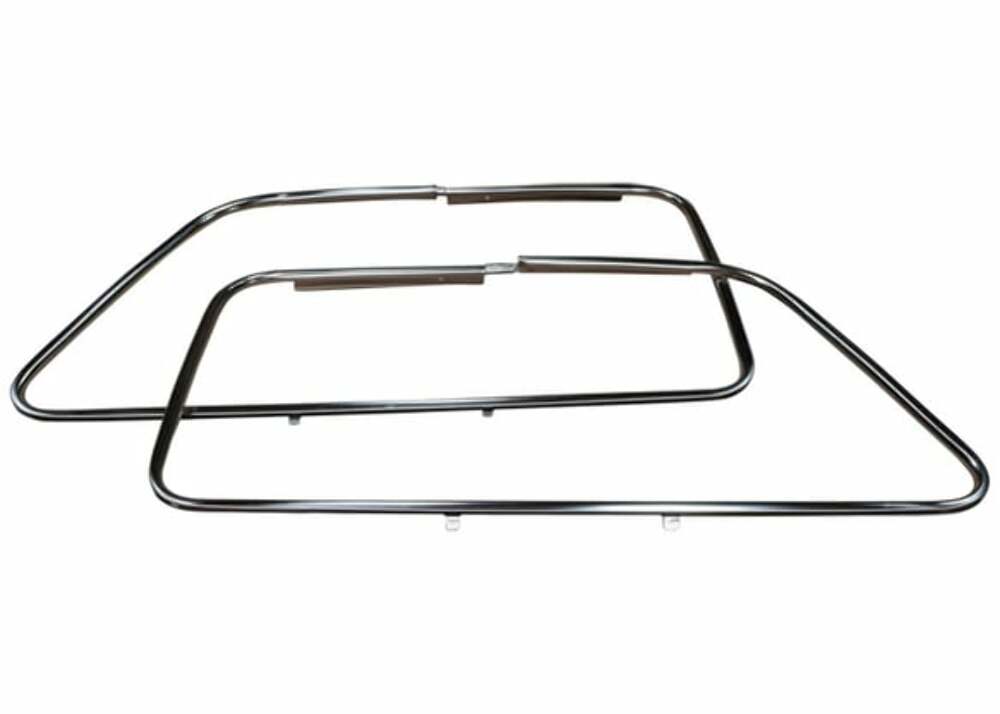 1947-1954 Chevrolet Truck; Outer Door Window Frames-Stainless-Pair DMS54SS stainless steel