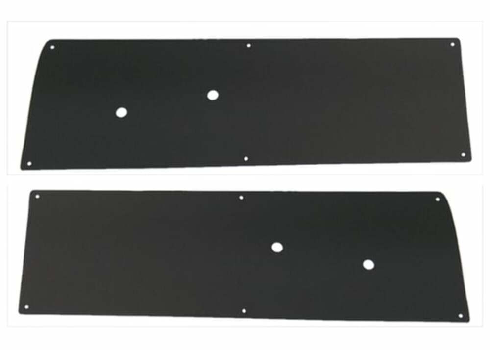 1947-1955 Chevrolet Sedan Delivery; Door Panels - Black - Pair STD1000BLACK