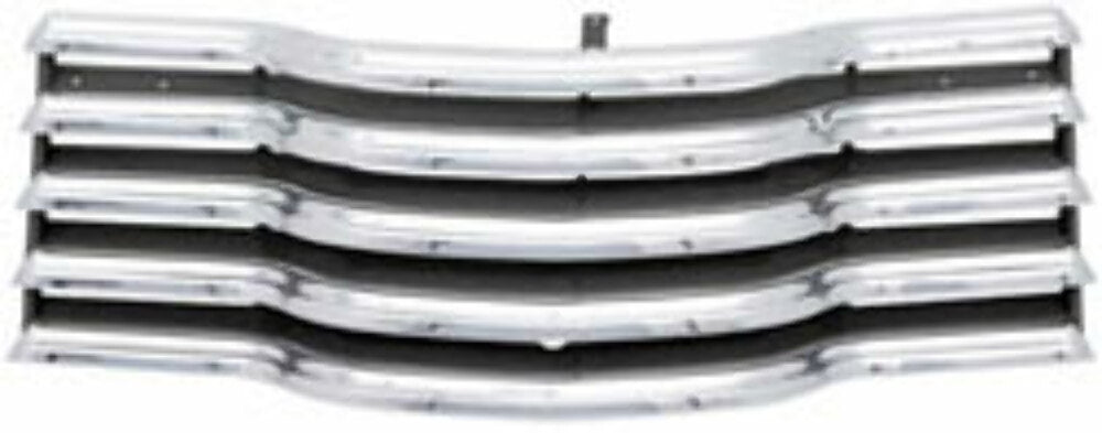 1947-53 Truck Grille-Chevrolet- Chrome W/ Black Painted Rear Splash