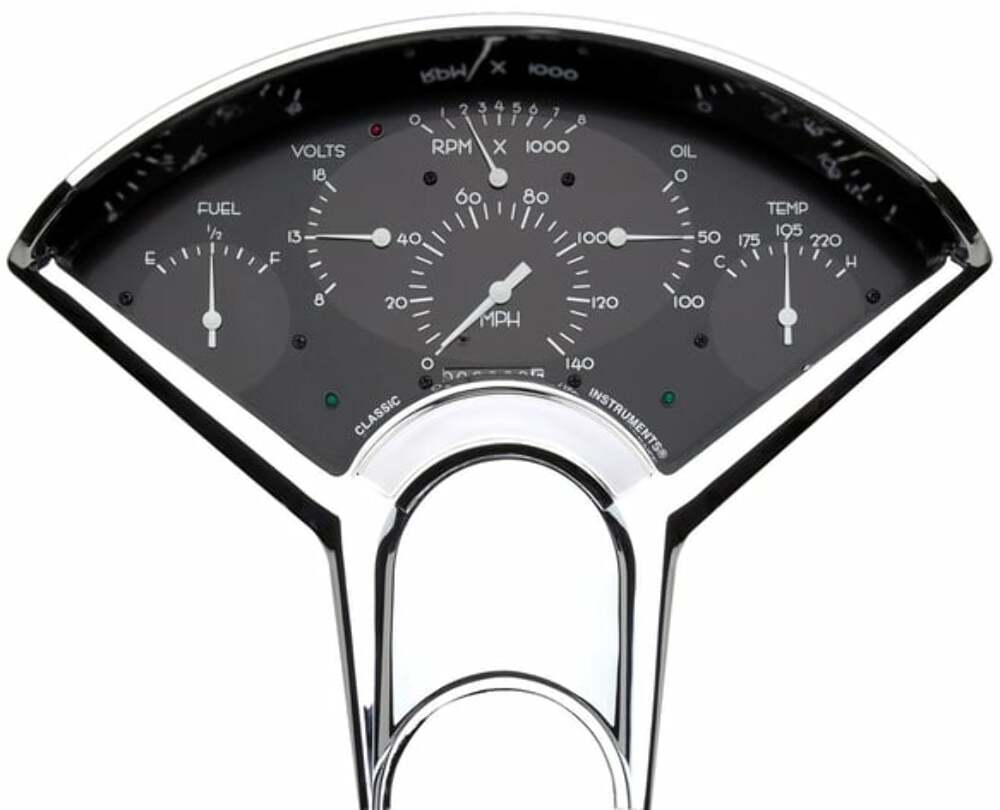 Fuel Gauge Air black