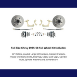 1955-1958 GM Full Size Standard Disc Brake Kit DBK5558 Brakes MBM