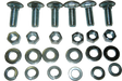 1955-1959 Chevrolet/Gmc Truck; Front Bumper Bolt Kit - 24-Pieces steel L0222-55