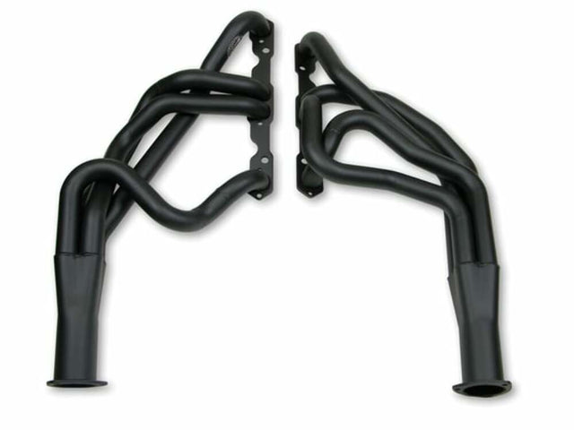Hooker Super Competition Fits 1955-57 Chevy; For cars Lowered up to 4" Long Tube Header - Painted 2112HKR black long tube