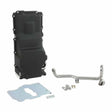 Hooker performance muffler black aluminum fits-1955-87-gm-ls-swap-oil-pan-additional-front-clearance-black-finish-302-3bk