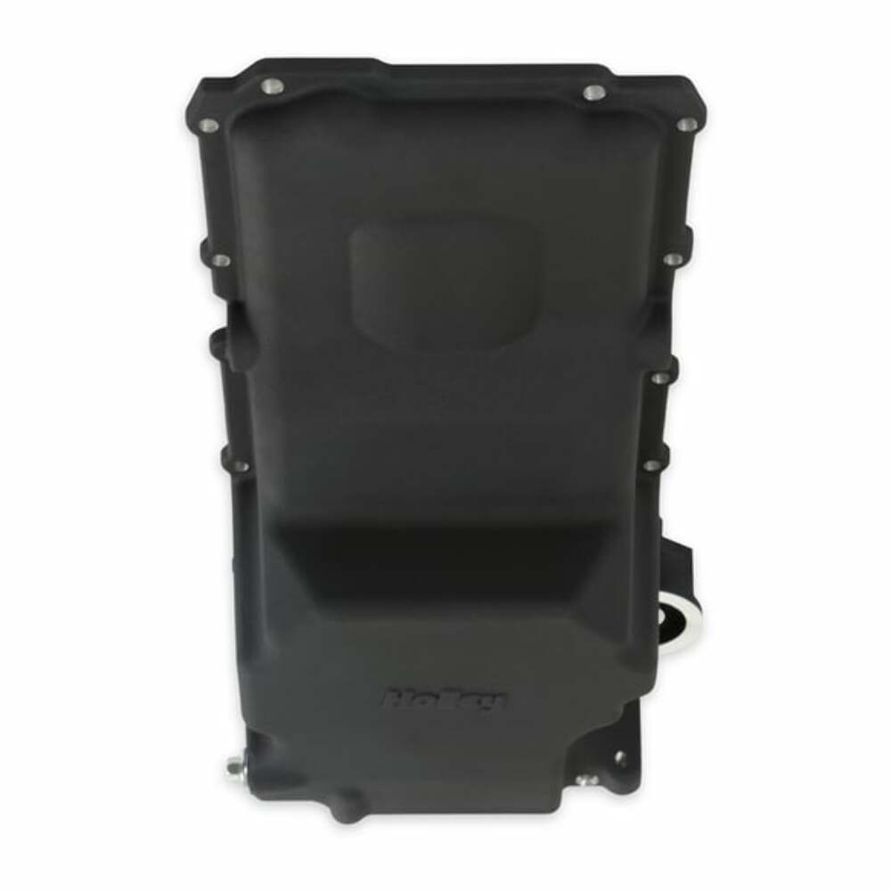 Hooker performance muffler black fits-1955-87-gm-ls-swap-oil-pan-additional-front-clearance-black-finish-302-3bk