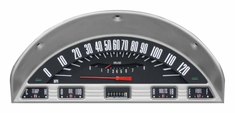 Classic Instruments Speedometer for Ford F-100 black