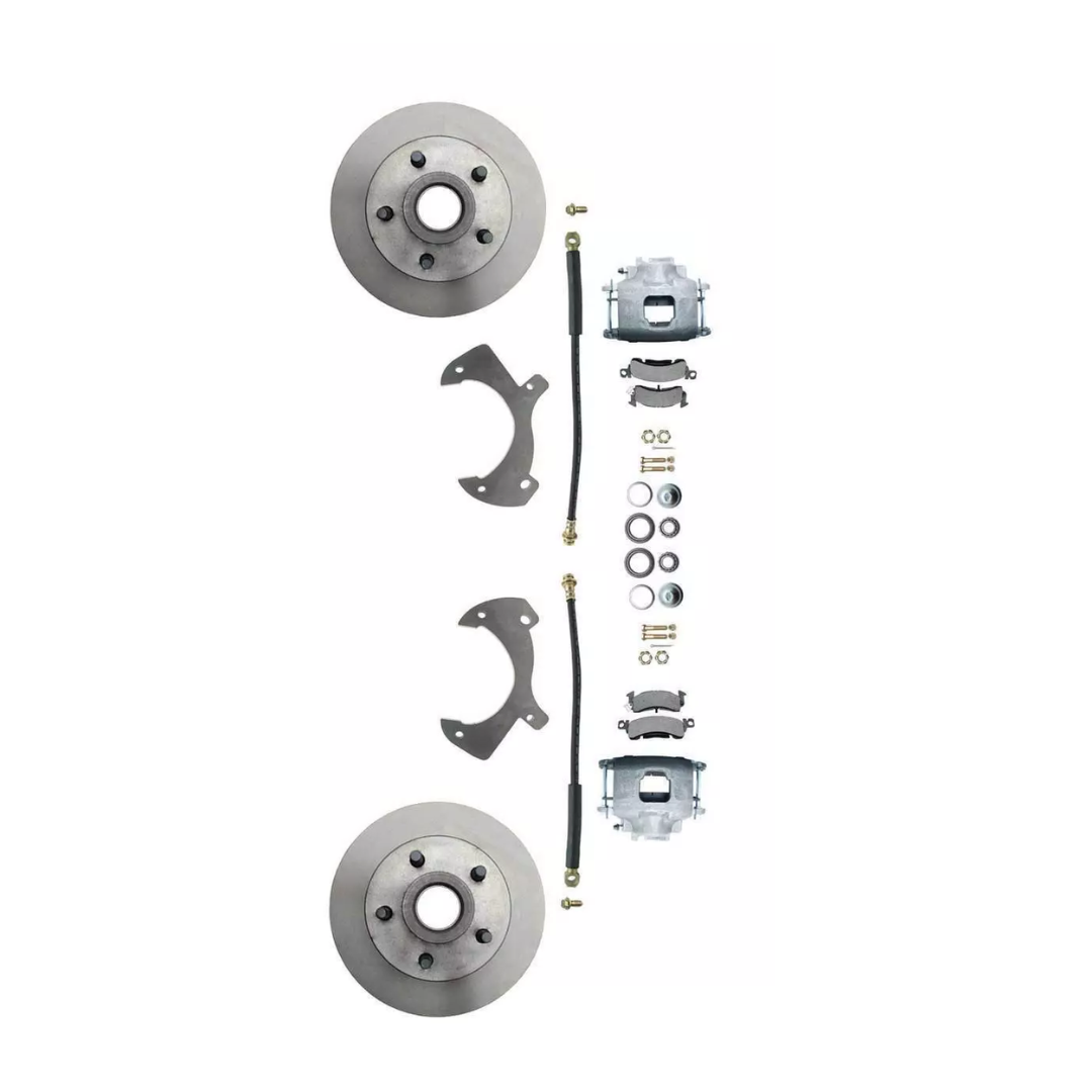t Fits 1957-1972 Full Size Ford Disc Brake Kit DBK5772 MBM Brakes