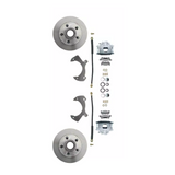 t Fits 1957-1972 Full Size Ford Disc Brake Kit DBK5772 MBM Brakes