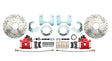 1957-1974 Mopar 8 3/4" Dana 60 Rear Brake; Slotted; w/E-Brake-Red DBK834LXR Brakes MBM
