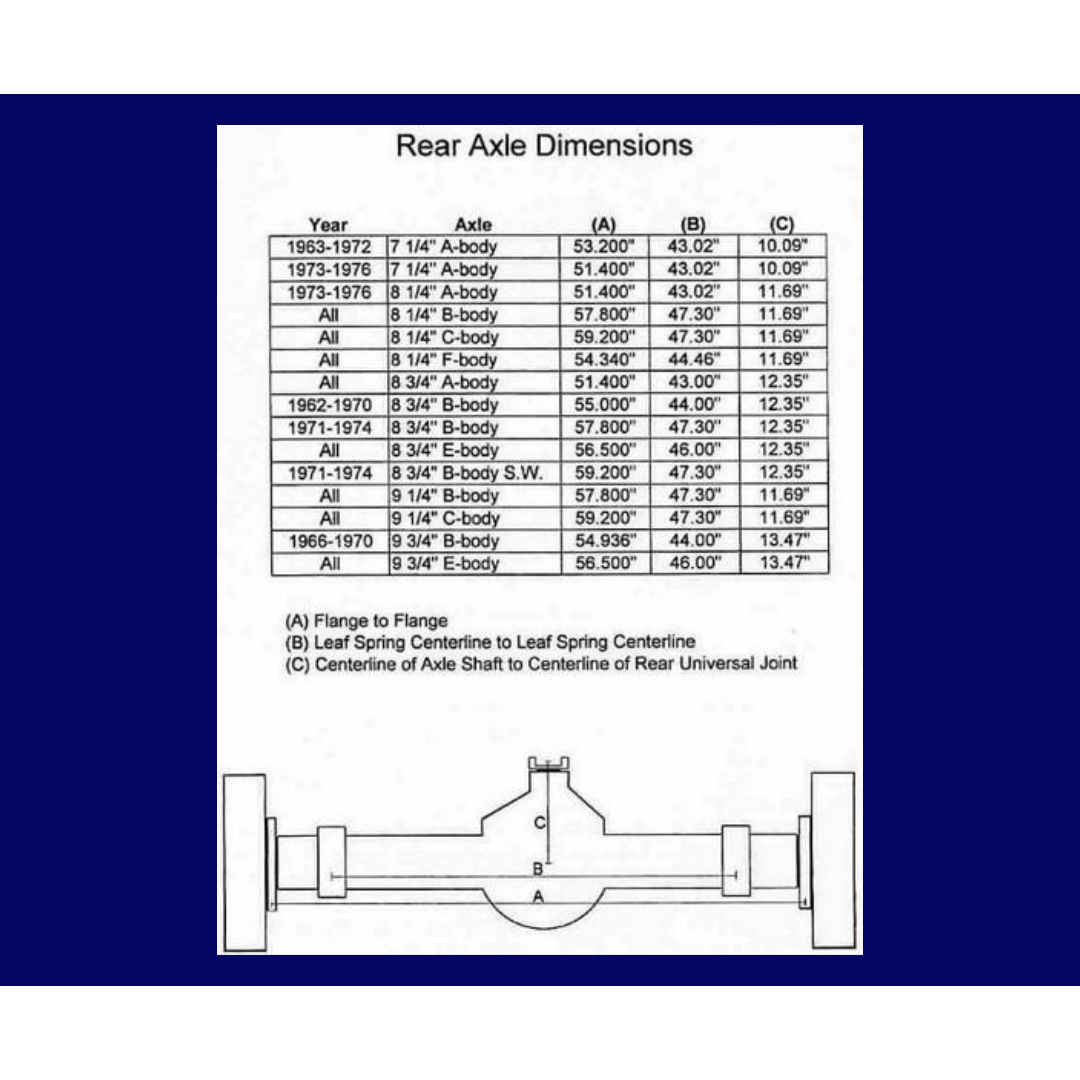 1957-1974 Mopar 8 3/4" Dana 60 Rear Disc Brake; Slotted; w/E-Brake DBK834LX Brakes MBM