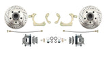 t Fits 1959-1964 GM Full Size Disc Brake Kit Drilled/Slotted Rotors DBK5964LX MBM Brakes