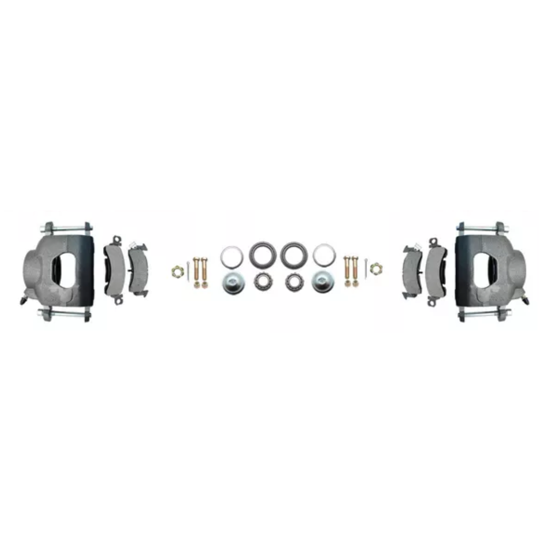 t Fits 1959-1964 GM Full Size Disc Brake Kit Drilled/Slotted Rotors DBK5964LX MBM Brakes