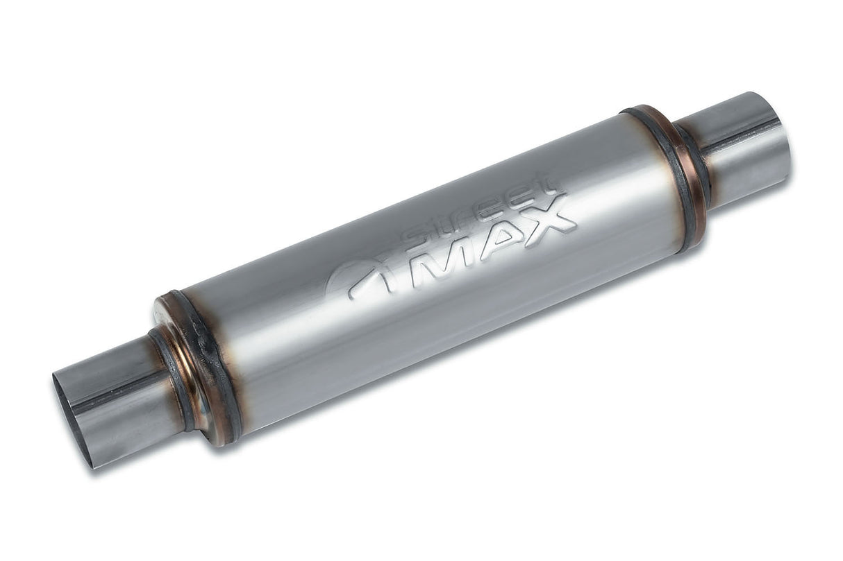 Fits 1959-63 Chevrolet Biscayne Straight Through Muffler-Stainless SM10416-JHPR