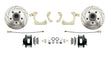 1959-64 GM Full Size Disc Brake Kit Drilled/Slotted Rotors-Black DBK5964LXB Brakes MBM