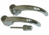 1959 Chevrolet 3B; Outside Door Handles - Pair chrome ODH5259