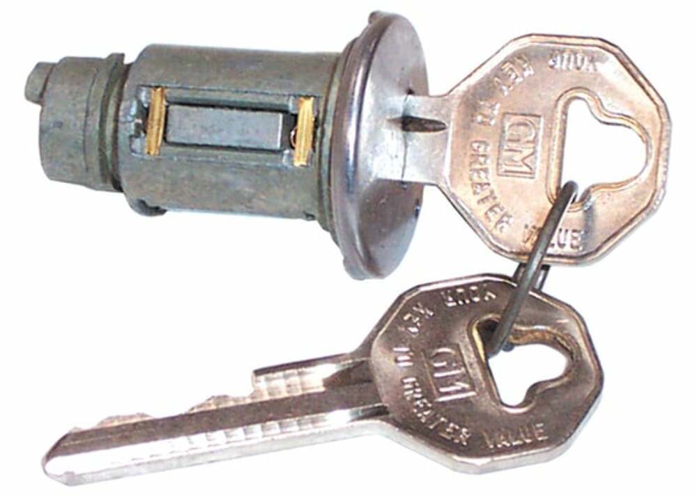 1960-1966 Chevrolet C10 Panel; Ignition Cylinderinder With Key SWI066C