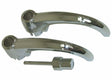 1960-1966 Chevrolet C10 Panel; Outside Door Handles - Pair chrome ODH6066