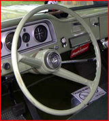 1960-1966 Chevrolet C10 Panel; Steering Wheel - Black STR6166