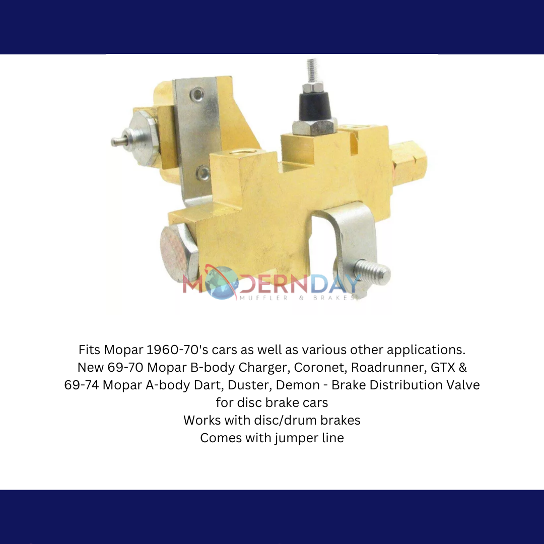 1960-1970 Mopar Proportioning Valve PV6070MOP Brakes MBM