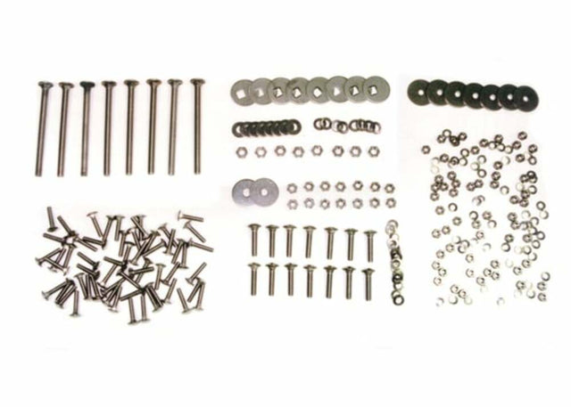 t Fits 1960-62 Chevrolet C10 Panel Bed Bolt Kit-Longbed And Fleetside-Zinc ZP10317 Brothers Trucks