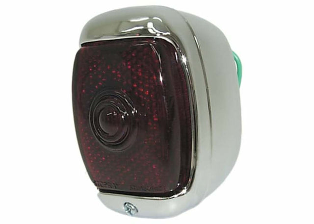 1960-66 C10 Panel Tail Light Assembly-Stepside-Stainless -Left TLC53LH stainless steel