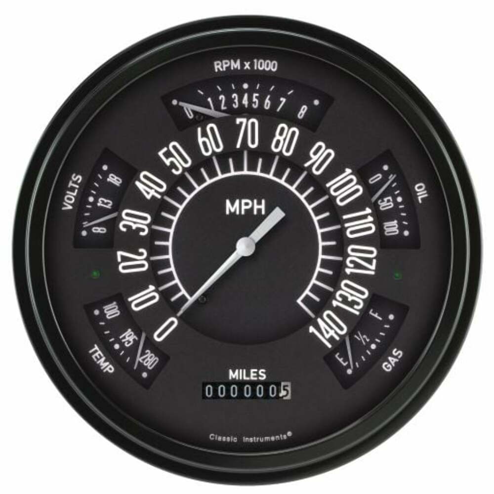 Speedometer-100 black