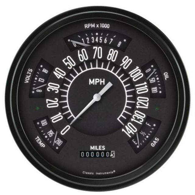 Speedometer-100 black
