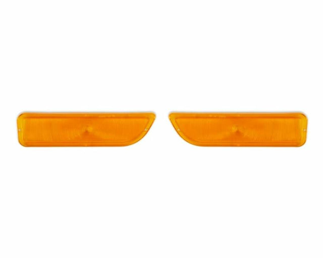 1962-1966 C/K Series Pickup; C/K Gmc Parking Light Lens Pair - Amber 07-140