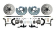 1962-1972 Mopar A; Front Disc Brake Converison Large Bolt 5x4.5 DBK6272A-45 Brakes MBM