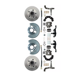 1962-1972 Mopar A; Front Disc Brake Converison Large Bolt 5x4.5 DBK6272A-45 Brakes MBM