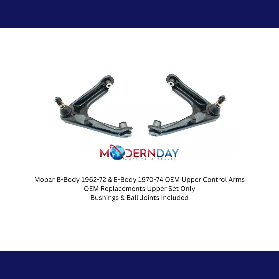 t Fits 1962-1972 Mopar B-Body & 70-74 E-Body OEM Upper Control Arms UCA856/857 SET MBM Brakes