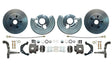 1962-1972 Mopar B-Body & E-Body 12" Rotor Disc Brake Conversion DBK6272-BB Brakes MBM