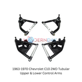 t Fits 1963-1970 Chevrolet C10 2WD Tubular Upper & Lower Control Arms LCAUCA6370 MBM Brakes