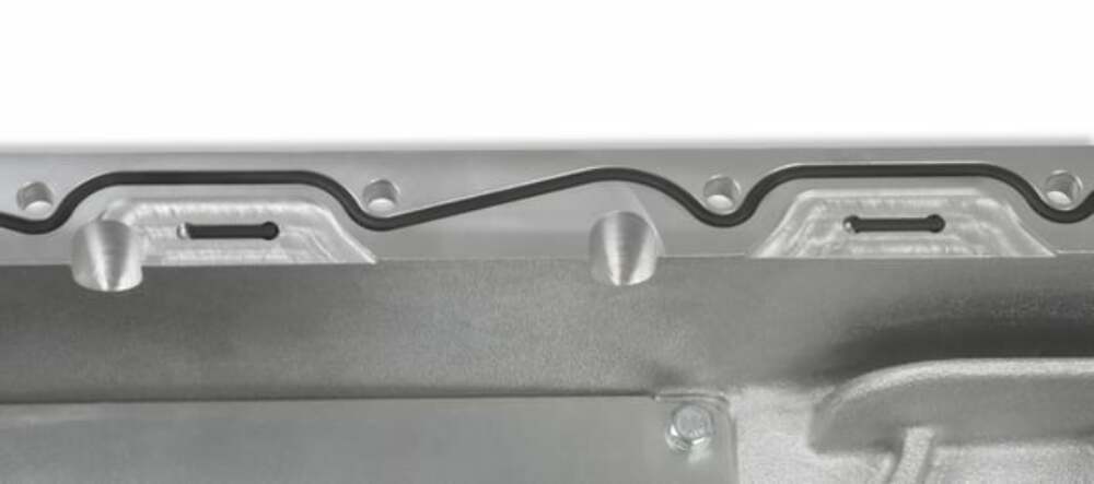 Hooker performance muffler fits-1963-1976-dodge-dart-holley-gen-iii-hemi-swap-oil-pan-mid-sump-vvt-302-61