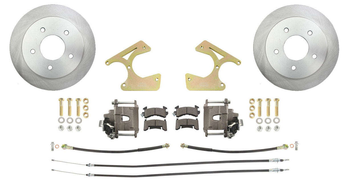 1963-1987 Chevy C10 Truck Rear 5 Lug Standard Disc Brake Kit DBK1012TRK-5 Brakes MBM c10-truck-rear-5-lug-standard-disc-brake-kit-dbk1012trk-5