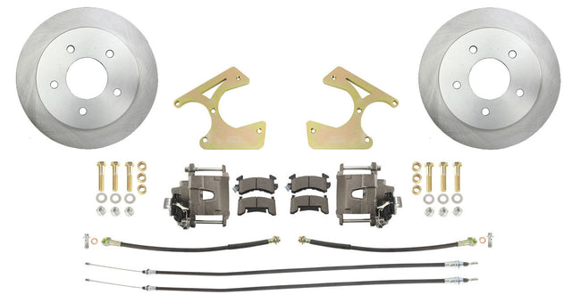1963-1987 Chevy C10 Truck Rear 5 Lug Standard Disc Brake Kit DBK1012TRK-5 Brakes MBM c10-truck-rear-5-lug-standard-disc-brake-kit-dbk1012trk-5