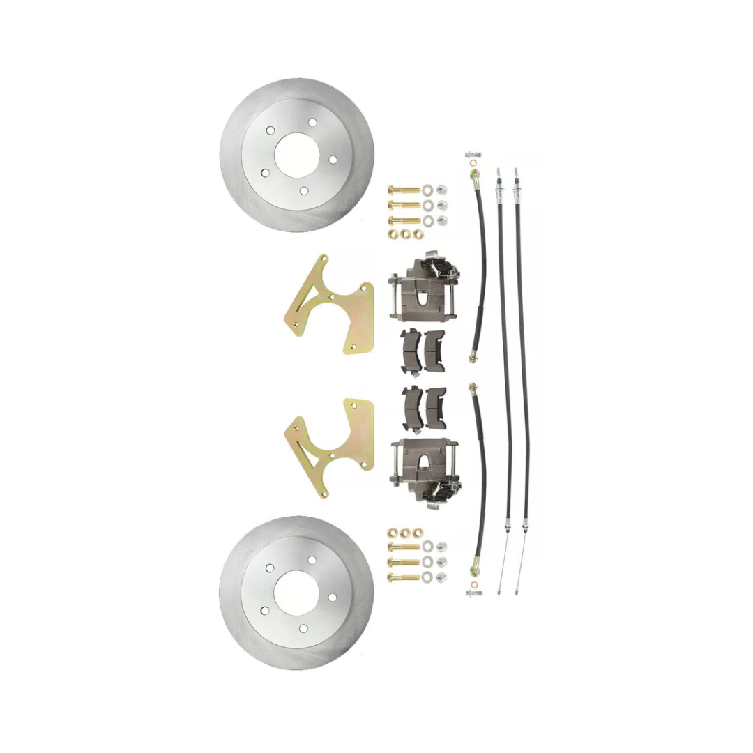 1963-1987 Chevy C10 Truck Rear 5 Lug Standard Disc Brake Kit DBK1012TRK-5 Brakes MBM c10-truck-rear-5-lug-standard-disc-brake-kit-dbk1012trk-5