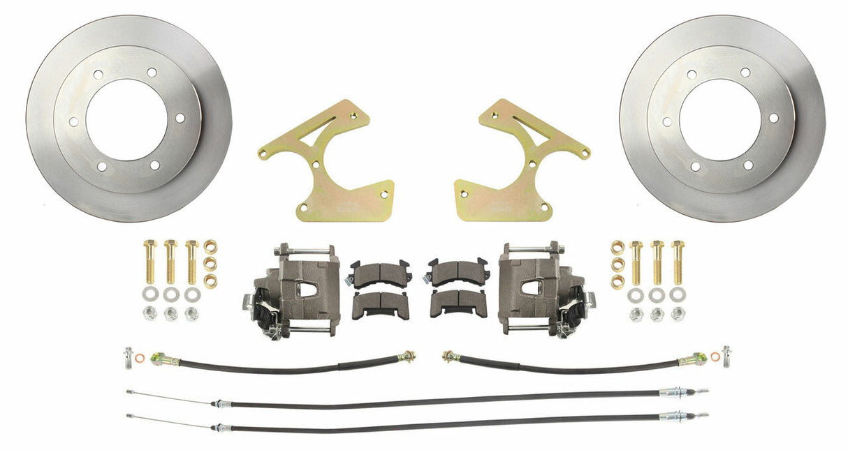 1963-1987 Chevy C10 Truck Rear 6 Lug Standard Disc Brake Kit DBK1012TRK Brakes MBM c10-truck-rear-6-lug-standard-disc-brake-kit-dbk1012trk