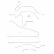 Brake Line for 1963-1966 Chevy C10 , Power Disc ABS disc brakes long bed stainless steel