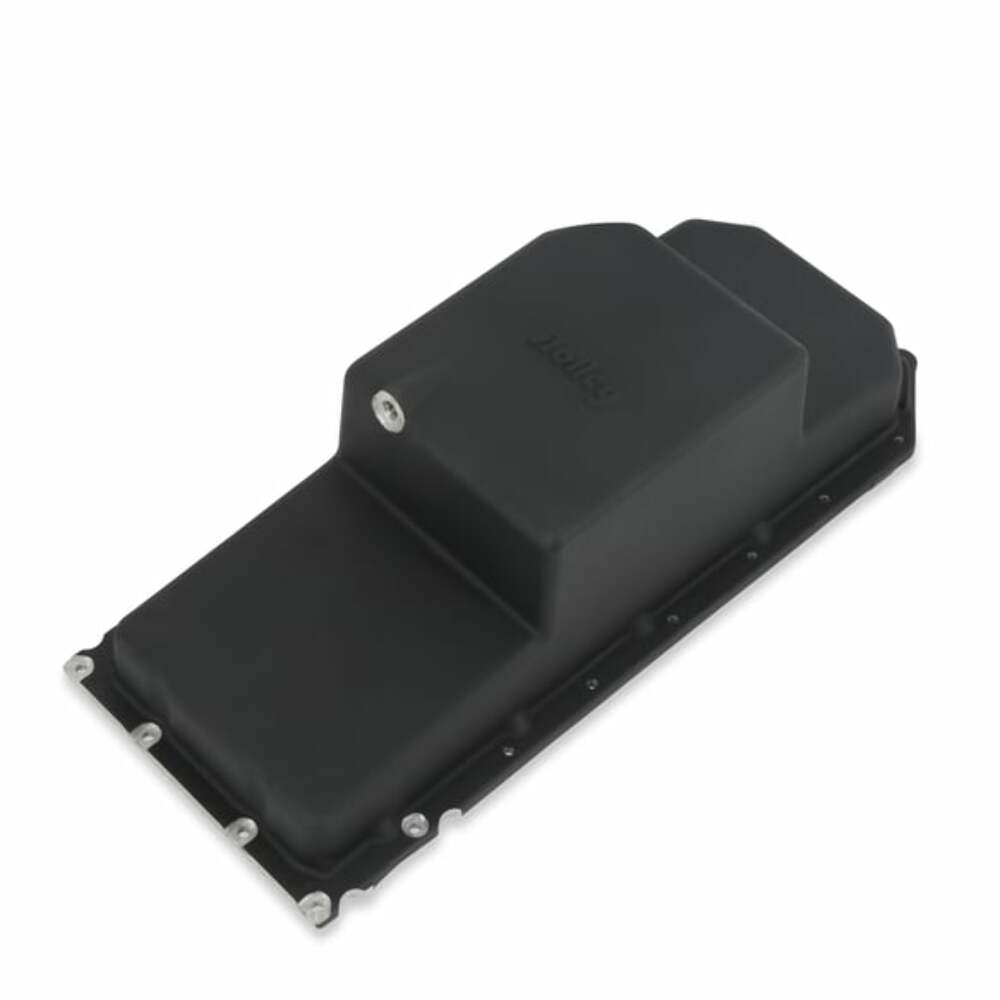 Hooker performance muffler black fits-1963-74-chrysler-imperial-gen-iii-oil-pan-mid-sump-non-vvt-black-302-60bk
