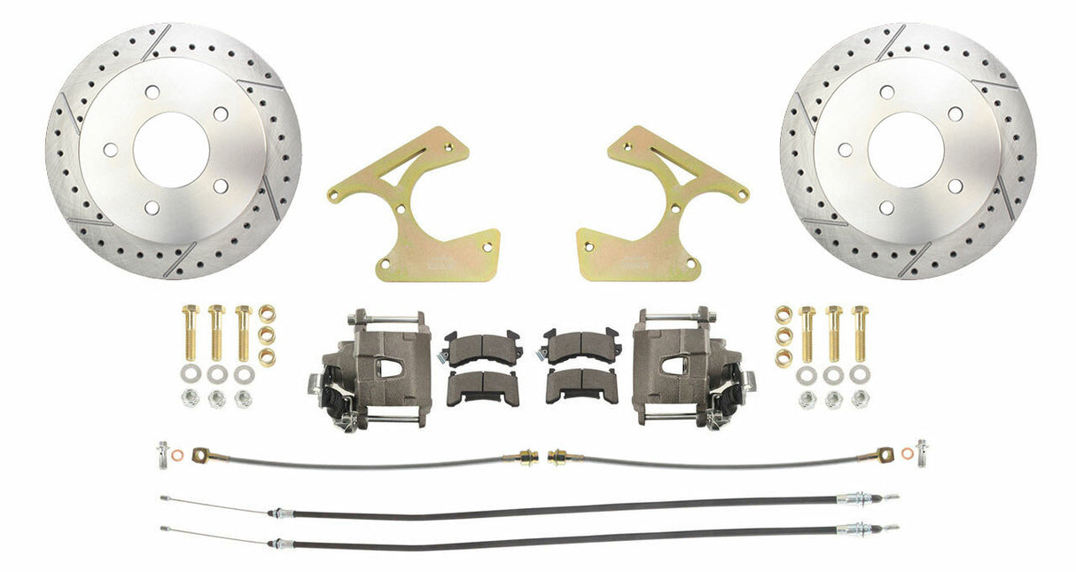 1963-87 C10 Truck Rear 5 Lug Drilled/Slotted Disc Brake Kit DBK1012TRK-5LX Brakes MBM c10-truck-rear-5-lug-drilled-slotted-disc-brake-kit-dbk1012trk-5lx