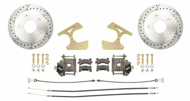 1963-87 C10 Truck Rear 5 Lug Drilled/Slotted Disc Brake Kit DBK1012TRK-5LX Brakes MBM c10-truck-rear-5-lug-drilled-slotted-disc-brake-kit-dbk1012trk-5lx