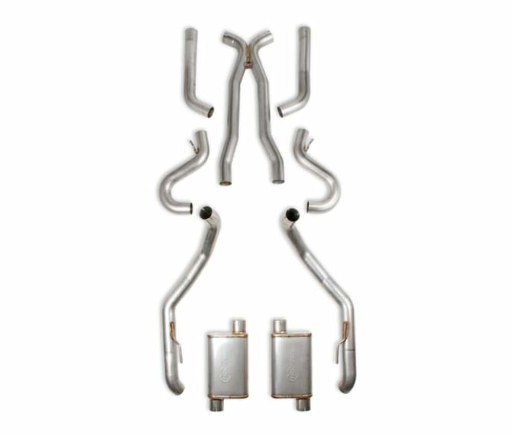 Hooker Fits 1964-1967 GM A-BODY Exhaust System, 3 inch, 304SS 705013111RHKR