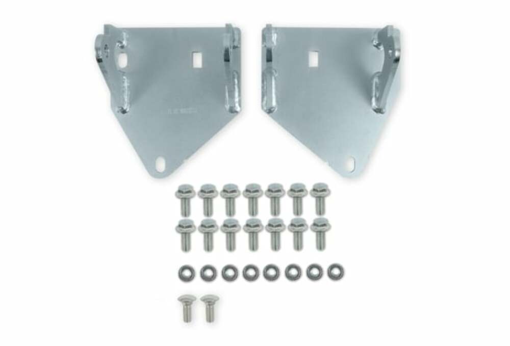 Hooker BlackHeart Fits 1964-1967 GM A-Body LS Swap Engine Mounting Brackets-Forward 71221008HKR for 1964-1967 Chevy