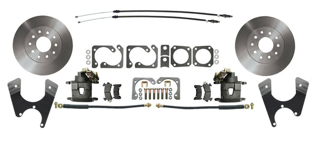 1964-1972 GM A Body 10/12 Rear Disc Brake Conversion w/ Std Rotors DBK1012 Brakes MBM