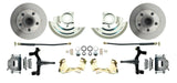 1964-1972 GM A Body 2" Drop Front Disc Brake Kit DBK6472D Brakes MBM
