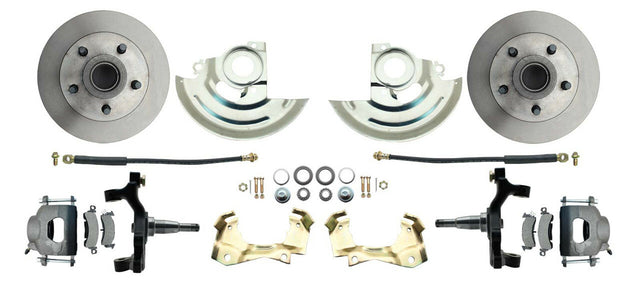 1964-1972 GM A Body 2" Drop Front Disc Brake Kit DBK6472D Brakes MBM