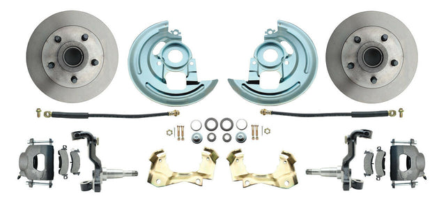 t Fits 1964-1972 GM A Body Stock Height Front Disc Brake Kit DBK6472 MBM Brakes